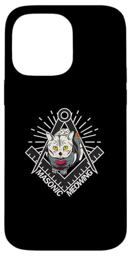 Masonic Meowing Katze Freimaurer Templer Esoterik spiritual Hülle für iPhone 14 Pro Max Masonic Meowing Katze Freimaurer Templer Esoterik spiritual Hülle für iPhone 14 Pro Max von Tarot Astrologie Psychologie Zubehör set Geschenke