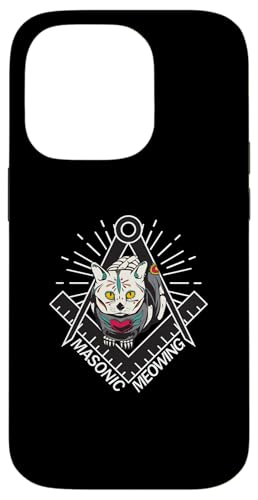 Masonic Meowing Katze Freimaurer Templer Esoterik spiritual Hülle für iPhone 14 Pro Masonic Meowing Katze Freimaurer Templer Esoterik spiritual Hülle für iPhone 14 Pro von Tarot Astrologie Psychologie Zubehör set Geschenke