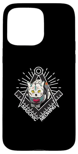 Masonic Meowing Katze Freimaurer Templer Esoterik spiritual Hülle für iPhone 15 Pro Max Masonic Meowing Katze Freimaurer Templer Esoterik spiritual Hülle für iPhone 15 Pro Max von Tarot Astrologie Psychologie Zubehör set Geschenke