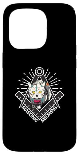 Masonic Meowing Katze Freimaurer Templer Esoterik spiritual Hülle für iPhone 15 Pro Masonic Meowing Katze Freimaurer Templer Esoterik spiritual Hülle für iPhone 15 Pro von Tarot Astrologie Psychologie Zubehör set Geschenke