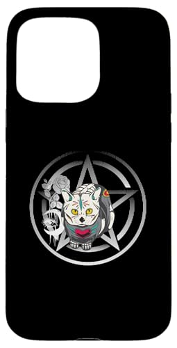 Occult Cat Katze Mystic esoteric spiritual witchcraft Katzen Hülle für iPhone 15 Pro Max Occult Cat Katze Mystic esoteric spiritual witchcraft Katzen Hülle für iPhone 15 Pro Max von Tarot Astrologie Psychologie Zubehör set Geschenke