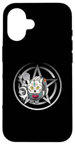 Occult Cat Katze Mystic esoteric spiritual witchcraft Katzen Hülle für iPhone 16 Occult Cat Katze Mystic esoteric spiritual witchcraft Katzen Hülle für iPhone 16 von Tarot Astrologie Psychologie Zubehör set Geschenke