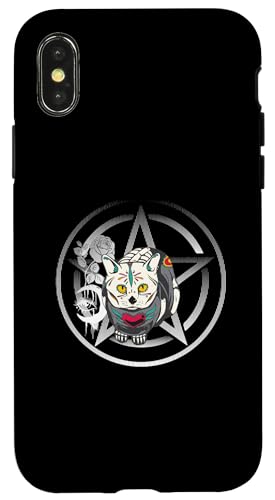 Occult Cat Katze Mystic esoteric spiritual witchcraft Katzen Hülle für iPhone X/XS Occult Cat Katze Mystic esoteric spiritual witchcraft Katzen Hülle für iPhone X/XS von Tarot Astrologie Psychologie Zubehör set Geschenke