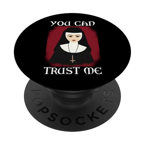 Occult Kruzifix Nonne Witchcraft Hexe Zubehör Okkult Gothic PopSockets Klebender PopGrip von Tarot Astrologie Psychologie Zubehör set Geschenke