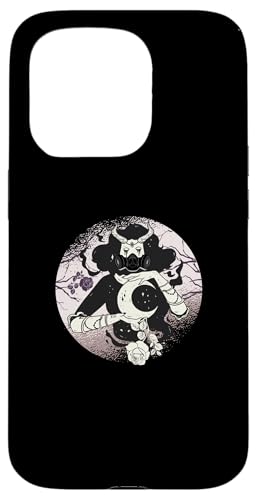 Occult Moon Rose Okkult Cyber Gothic Hülle für iPhone 15 Pro Occult Moon Rose Okkult Cyber Gothic Hülle für iPhone 15 Pro von Tarot Astrologie Psychologie Zubehör set Geschenke