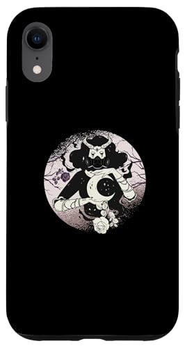 Occult Moon Rose Okkult Cyber Gothic Hülle für iPhone XR Occult Moon Rose Okkult Cyber Gothic Hülle für iPhone XR von Tarot Astrologie Psychologie Zubehör set Geschenke