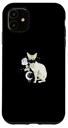 Occult Moon Rose sphynx Katze Okkult Cyber Gothic Hülle für iPhone 11 Occult Moon Rose sphynx Katze Okkult Cyber Gothic Hülle für iPhone 11 von Tarot Astrologie Psychologie Zubehör set Geschenke
