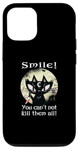 Occult Witchcraft Hexe Moon Rose lächle Katze Okkult Gothic Hülle für iPhone 12/12 Pro Occult Witchcraft Hexe Moon Rose lächle Katze Okkult Gothic Hülle für iPhone 12/12 Pro von Tarot Astrologie Psychologie Zubehör set Geschenke