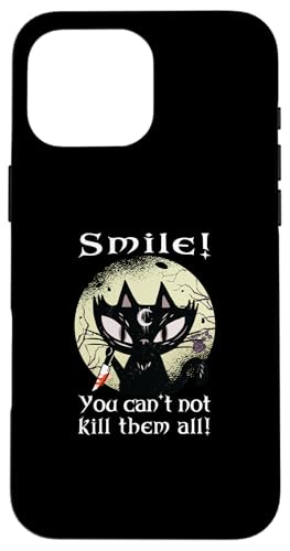 Occult Witchcraft Hexe Moon Rose lächle Katze Okkult Gothic Hülle für iPhone 16 Pro Max Occult Witchcraft Hexe Moon Rose lächle Katze Okkult Gothic Hülle für iPhone 16 Pro Max von Tarot Astrologie Psychologie Zubehör set Geschenke