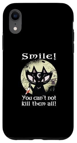Occult Witchcraft Hexe Moon Rose lächle Katze Okkult Gothic Hülle für iPhone XR Occult Witchcraft Hexe Moon Rose lächle Katze Okkult Gothic Hülle für iPhone XR von Tarot Astrologie Psychologie Zubehör set Geschenke