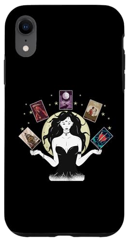 Tarot Karten Frau Occult Card Mystic Esoterik witchcraft fun Hülle für iPhone XR Tarot Karten Frau Occult Card Mystic Esoterik witchcraft fun Hülle für iPhone XR von Tarot Astrologie Psychologie Zubehör set Geschenke