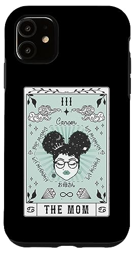 Tarotkarte Die Mutter Krebs Tierkreis Königin Melanin Hülle für iPhone 11 Tarotkarte Die Mutter Krebs Tierkreis Königin Melanin Hülle für iPhone 11 von Tarot Card Mom Cancer Astrology Queen Melanin