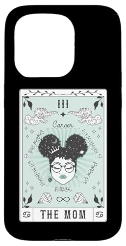 Tarotkarte Die Mutter Krebs Tierkreis Königin Melanin Hülle für iPhone 15 Pro Tarotkarte Die Mutter Krebs Tierkreis Königin Melanin Hülle für iPhone 15 Pro von Tarot Card Mom Cancer Astrology Queen Melanin