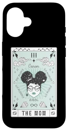Tarotkarte Die Mutter Krebs Tierkreis Königin Melanin Hülle für iPhone 16 Tarotkarte Die Mutter Krebs Tierkreis Königin Melanin Hülle für iPhone 16 von Tarot Card Mom Cancer Astrology Queen Melanin