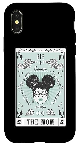 Tarotkarte Die Mutter Krebs Tierkreis Königin Melanin Hülle für iPhone X/XS Tarotkarte Die Mutter Krebs Tierkreis Königin Melanin Hülle für iPhone X/XS von Tarot Card Mom Cancer Astrology Queen Melanin