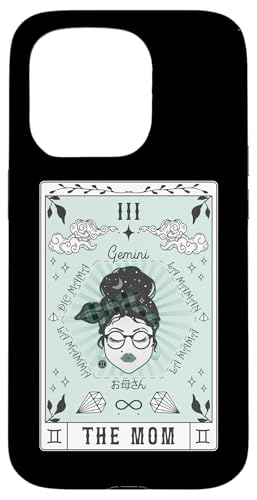 Tarotkarte Die Mutter Zwillinge Sternzeichen Tierkreis Hülle für iPhone 15 Pro Tarotkarte Die Mutter Zwillinge Sternzeichen Tierkreis Hülle für iPhone 15 Pro von Tarot Card Mom Gemini Zodiac Astrology Sign