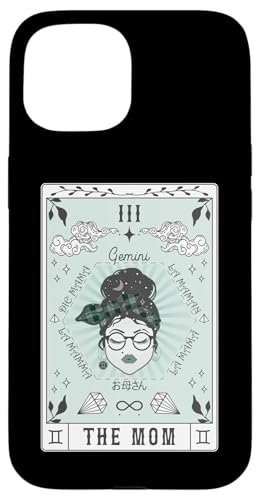 Tarotkarte Die Mutter Zwillinge Sternzeichen Tierkreis Hülle für iPhone 15 Tarotkarte Die Mutter Zwillinge Sternzeichen Tierkreis Hülle für iPhone 15 von Tarot Card Mom Gemini Zodiac Astrology Sign