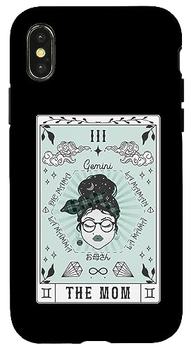 Tarotkarte Die Mutter Zwillinge Sternzeichen Tierkreis Hülle für iPhone X/XS Tarotkarte Die Mutter Zwillinge Sternzeichen Tierkreis Hülle für iPhone X/XS von Tarot Card Mom Gemini Zodiac Astrology Sign