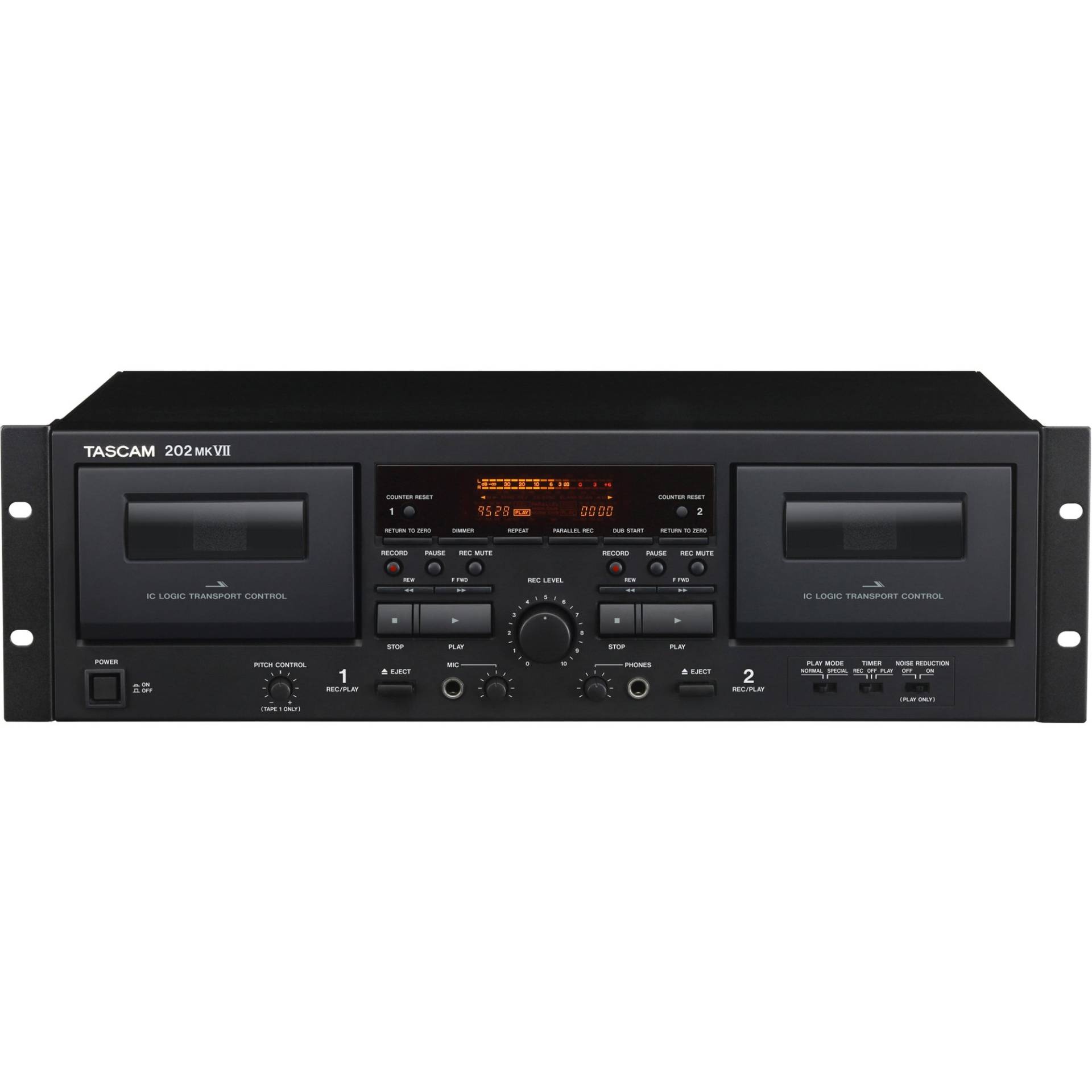 Tascam 202 MKVII Dual Cassette Recorder/Player von Tascam