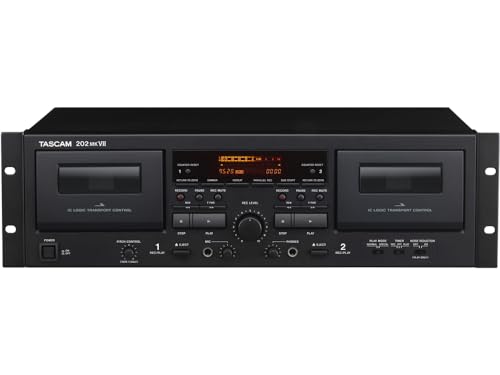 Tascam 202MKVII Doppel-Kassettendeck von Tascam