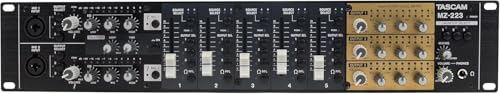 Tascam 7-Kanal-3-Zonen-Rackmount-Audiomischer mit Sprachpriorität (MZ-223) von TASCAM