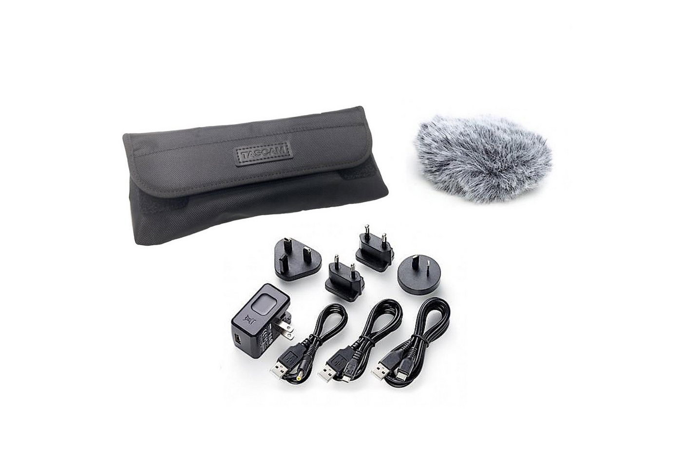 Tascam AK-DR11GMKIII Zubehör-Set Digitales Aufnahmegerät (für DR-Serie) von Tascam