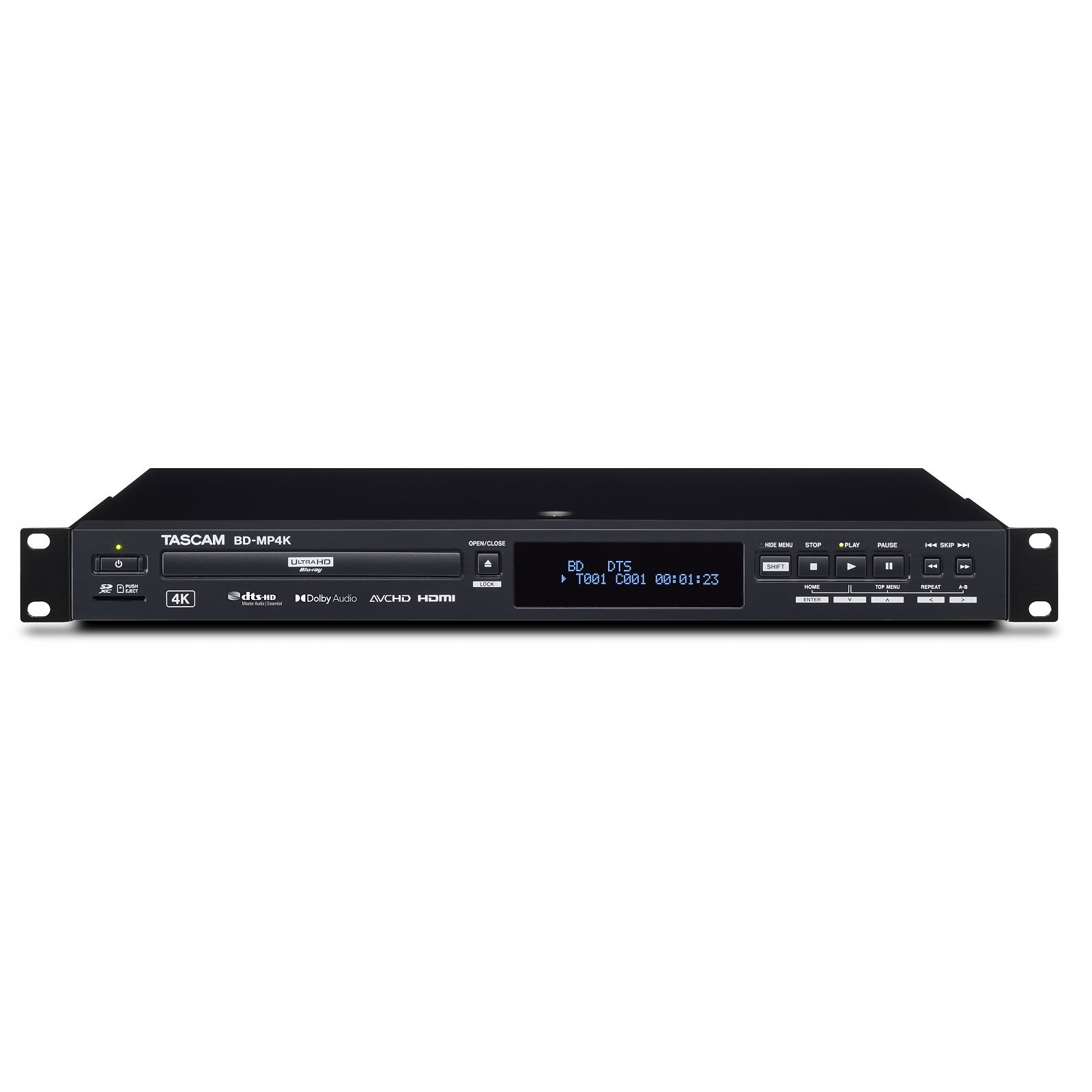 Tascam BD-MP4K 4k UHD Blu-Ray Player Tascam BD-MP4K 4k UHD Blu-Ray Player von Tascam