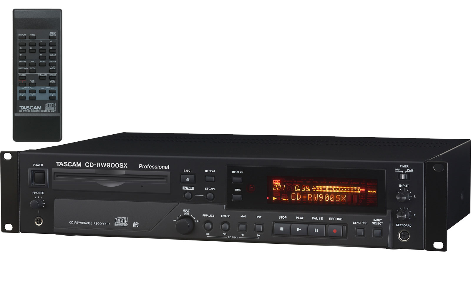 Tascam CD-RW900SX Audio CD Recorder von Tascam