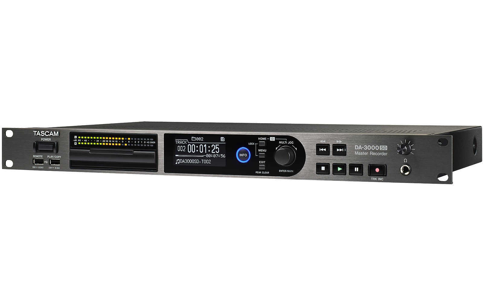 Tascam DA-3000SD - Hochauflösender PCM/DSD-Stereorecorder und A/D- / D/A-Wandler Tascam DA-3000SD - Hochauflösender PCM/DSD-Stereorecorder und A/D- / D/A-Wandler von Tascam