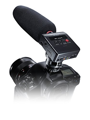 Tascam DR-10SG – Audiorecorder mit Richtmikrofon für DSLR-Kameras von Tascam