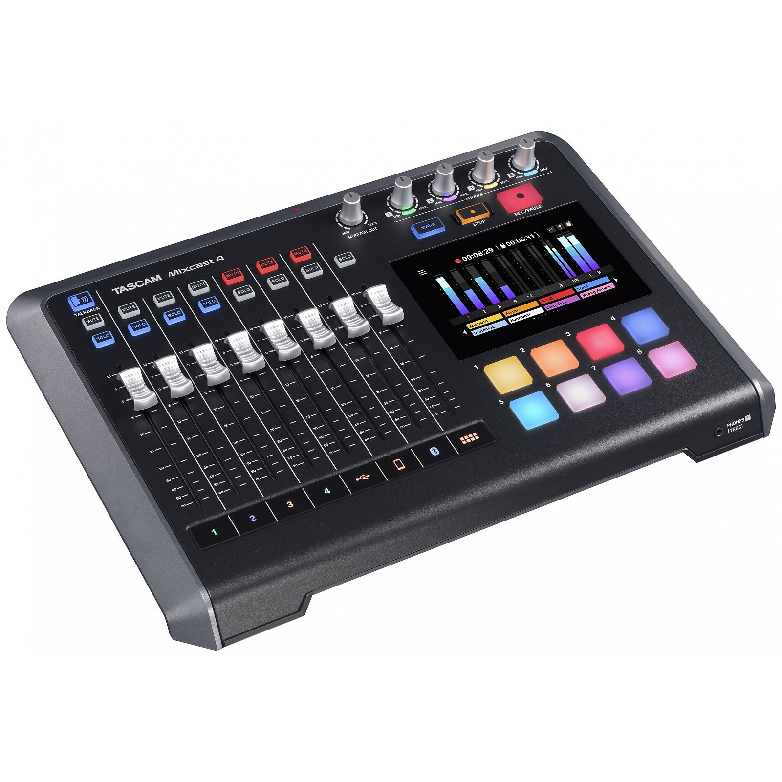 Tascam Mixcast 4 Podcast Recording Console Tascam Mixcast 4 Podcast Recording Console von Tascam