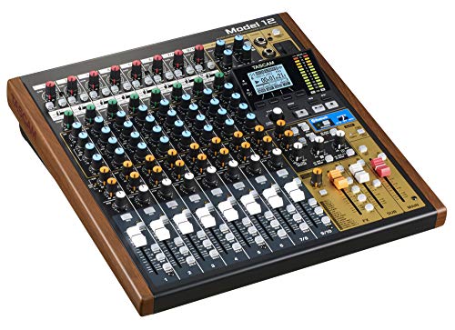 Tascam Model 12 - Mischer | Interface |  Recorder | Controller - 10-Kanal-Digital-Mischpult mit eingebautem 12-Spur-Recorder und USB-Audiointerface von Tascam