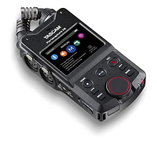 Tascam Portacapture X6 - Hochauflösender Handheld-Mehrspurrecorder von Tascam