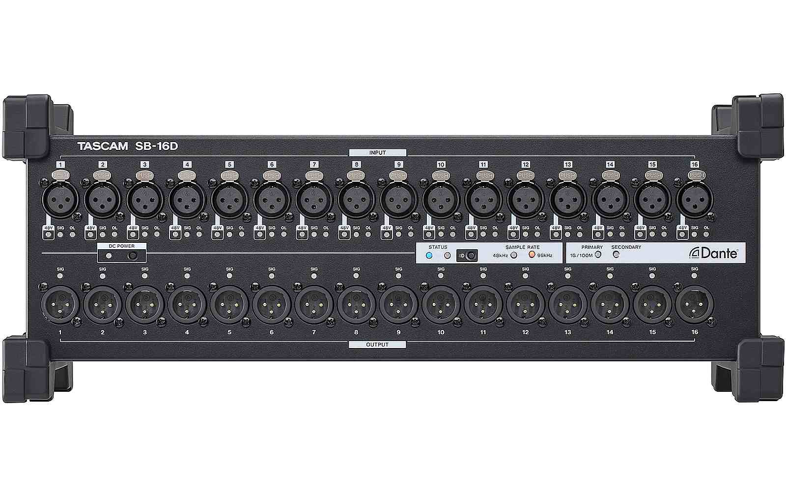 Tascam SB-16D Dante-Stagebox Tascam SB-16D Dante-Stagebox von Tascam