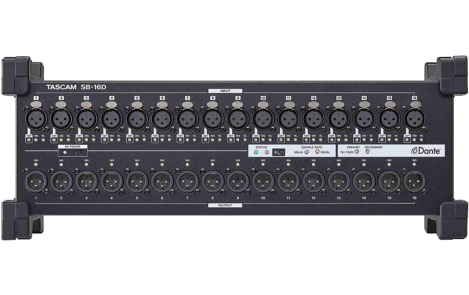 Tascam SB-16D Dante-Stagebox von Tascam