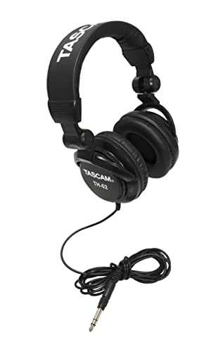Tascam TH-02 – Stereo-Kopfhörer, Schwarz von Tascam