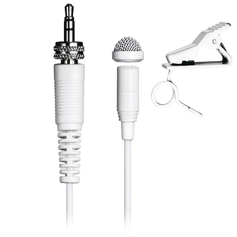 Tascam TM-10LW lavalier microphone, white von Tascam