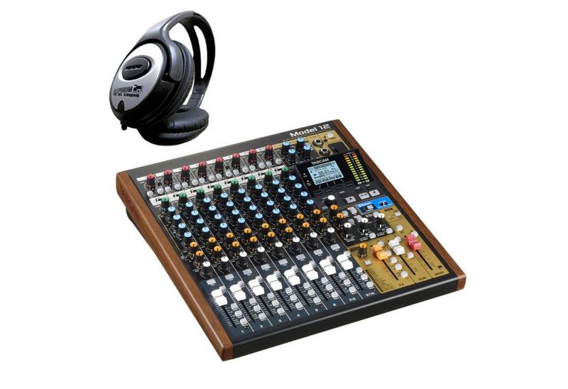 Tascam Tascam Model 12 Mischpult mit Kopfhörer Digitales Aufnahmegerät von Tascam