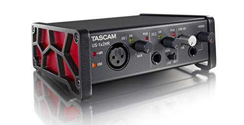 Tascam US-1X2HR USB-Audio-Interface (2 Eingänge, 2 Ausgänge) von Tascam