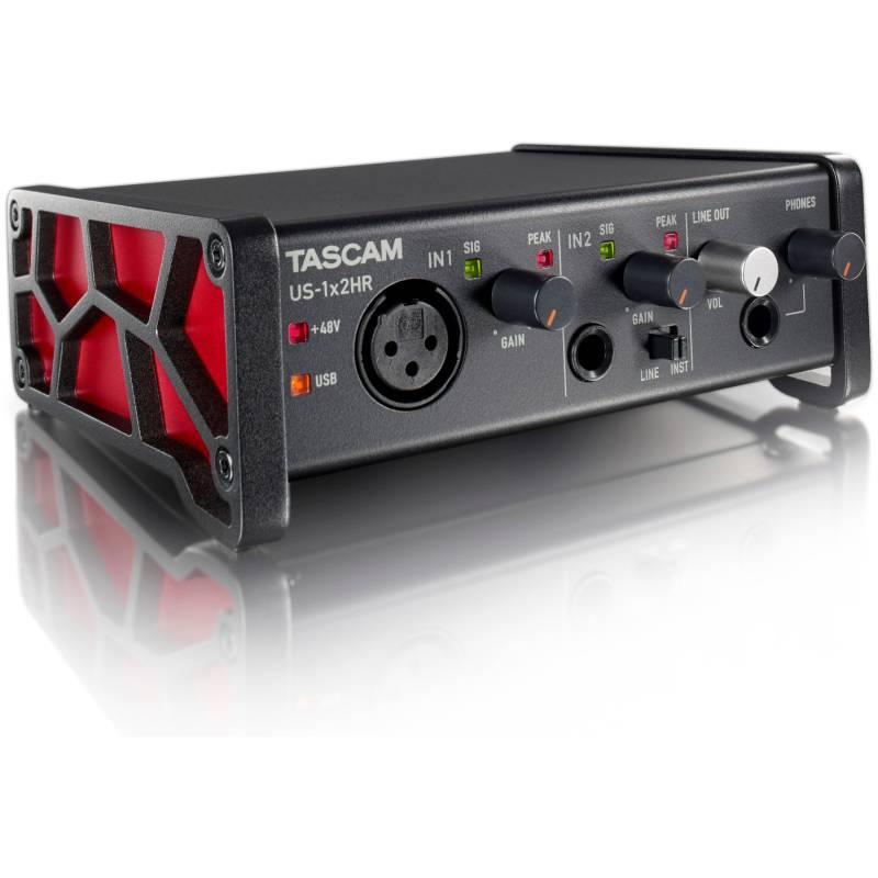 Tascam US-1x2HR High-Resolution USB Audio Interface von Tascam