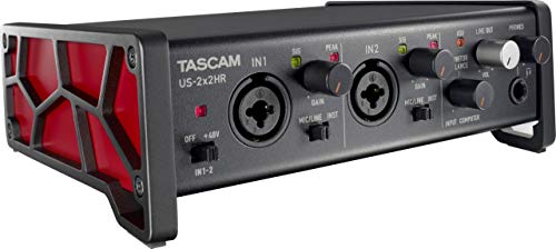 Tascam US-2X2HR USB-Audio-/MIDI-Interface (2 Eingänge, 2 Ausgänge) von Tascam