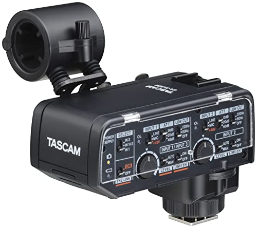 Tascam XLR-Mikrofonadapter Fujifilm Kit für Spiegellose Kameras (CA-XLR2D-F) von Tascam