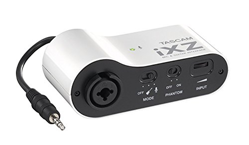 Tascam iXZ – Mikrofon-/Gitarreninterface für iPad/iPhone/iPod von Tascam