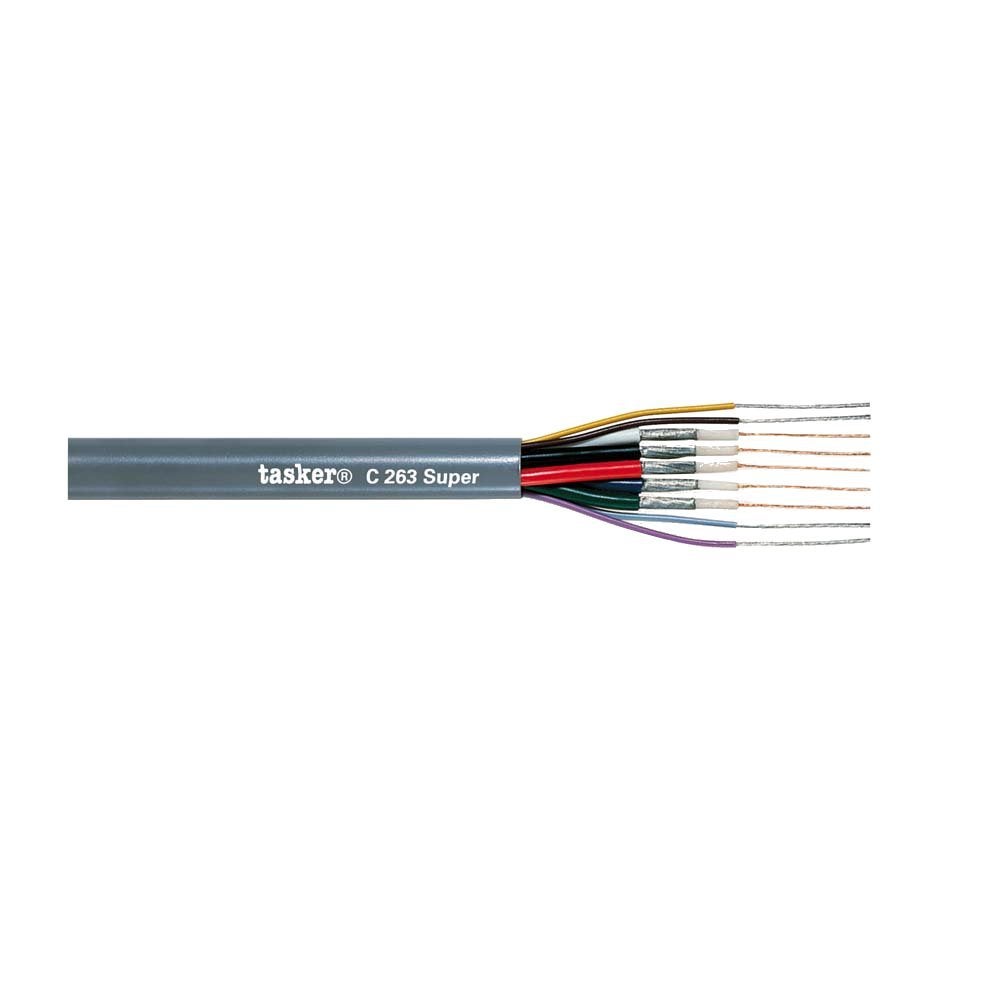 Tasker C263S Multivideokabel grau, 100 m Tasker C263S Multivideokabel grau, 100 m von Tasker