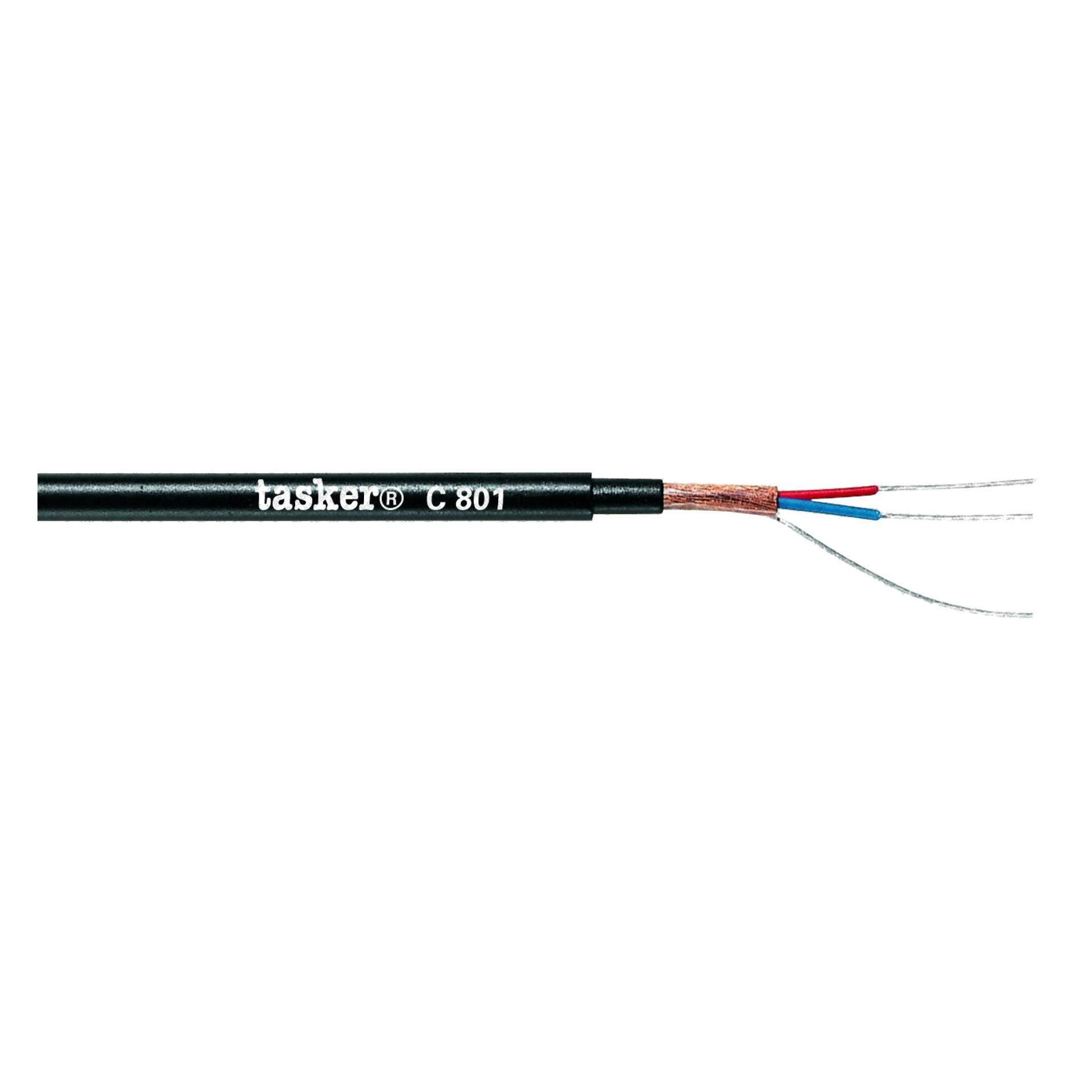 Tasker C801 DMX Kabel 110 Ohm schwarz, Meterware Tasker C801 DMX Kabel 110 Ohm schwarz, Meterware von Tasker