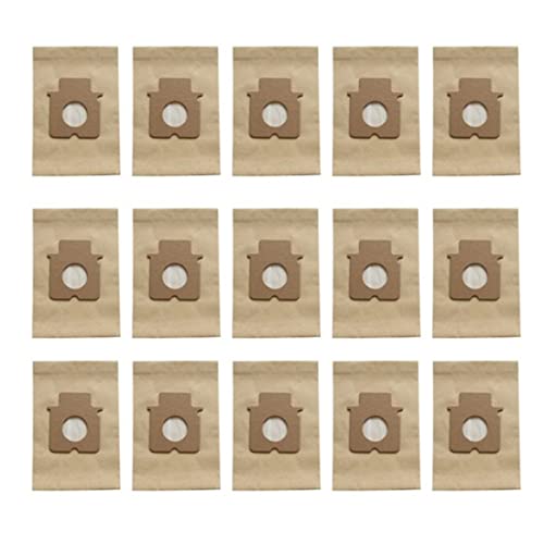 Tassety 15 Stück -Müllbeutel für C-20E -E7101 -CG461 Staubsauger Zubehör Staubbeutel Papierbeutel von Tassety
