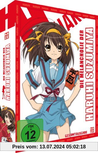 Die Melancholie der Haruhi Suzumiya - Staffel 1 - Gesamtausgabe (inkl. Booklet) [4 DVDs] von Tatsuya Ishihara