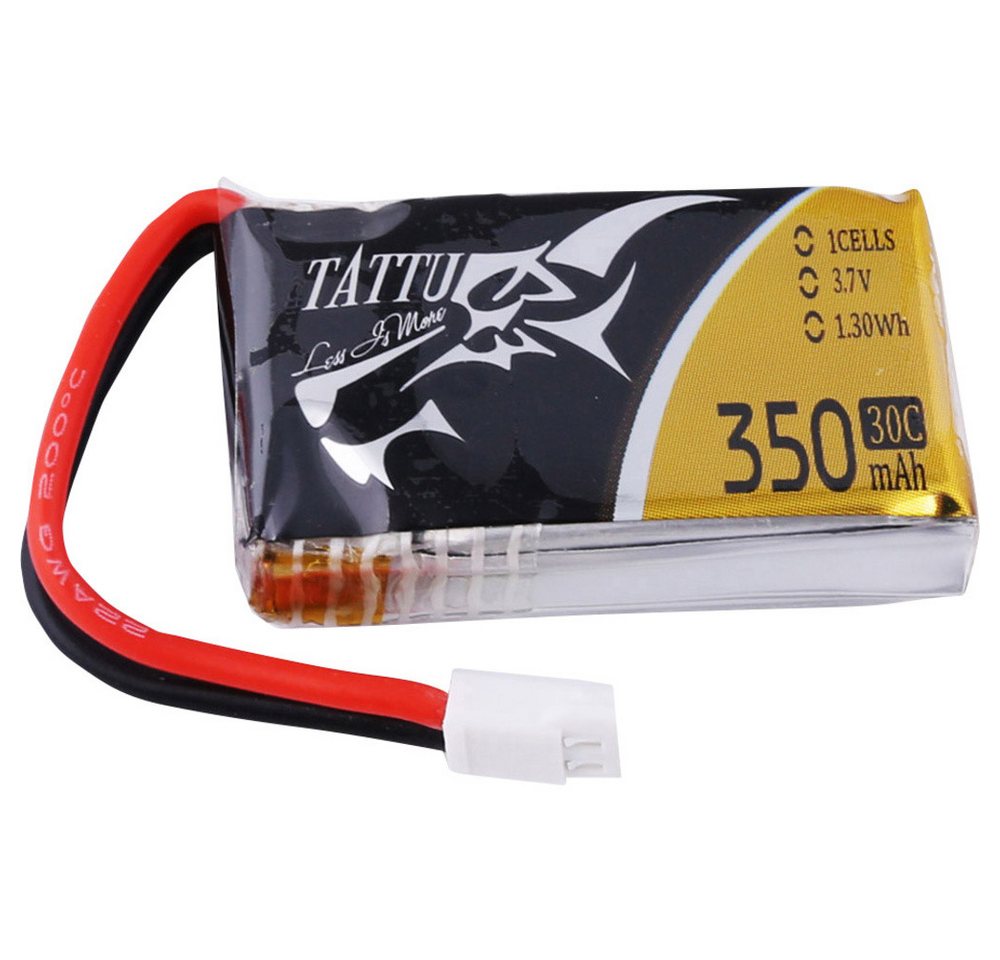 Tattu Tattu Modellbau-Akkupack (LiPo) 3.7 V 350 mAh Zellen-Zahl: 1 30 C Soft Akku 350 mAh (3.70 V) von Tattu