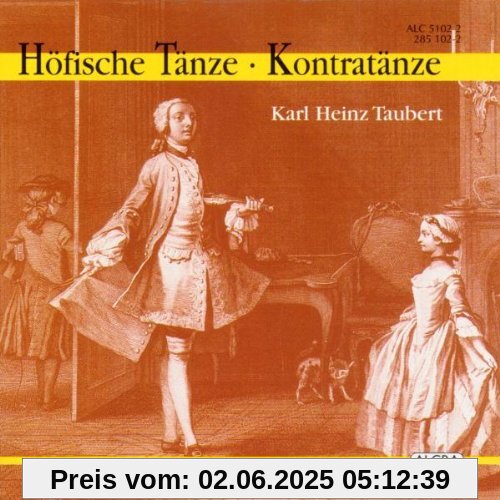 Höfische Tänze / Kontratänze aus England Höfische Tänze / Kontratänze aus England von Taubert, Karl Heinz