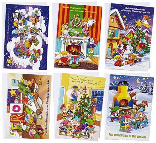 Taunus Grußkarten Verlag 50 Grußkarten Weihnachten - 8 Motive 22-4530 Weihnachtskarten von Taunus Grußkarten Verlag